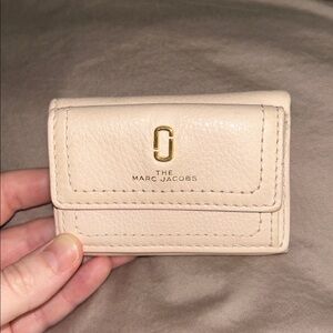 Marc Jacobs Light Pink Leather Mini Wallet
